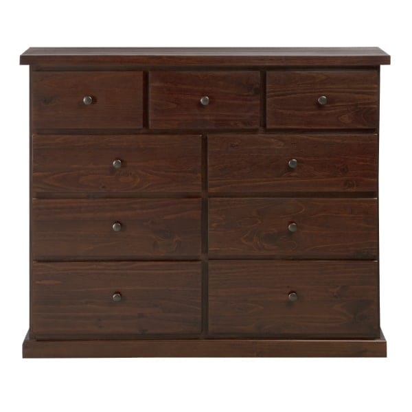 Hunter 9 Drawer Tallboy