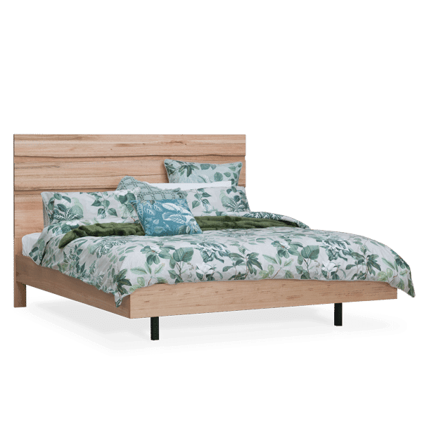 Kimberley Bed natural look live edge furniture bed