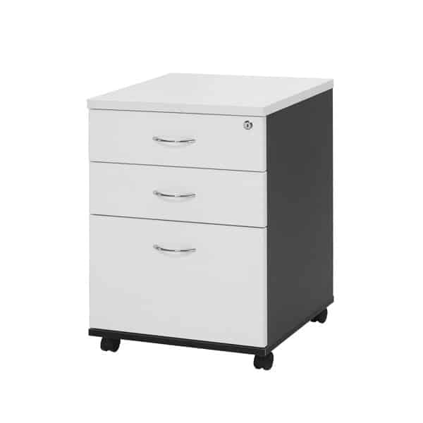 Logan 2 Drawer 1 File Mobile Pedestal