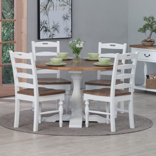 Oregon Round 5pce Dining Suite - Image 2