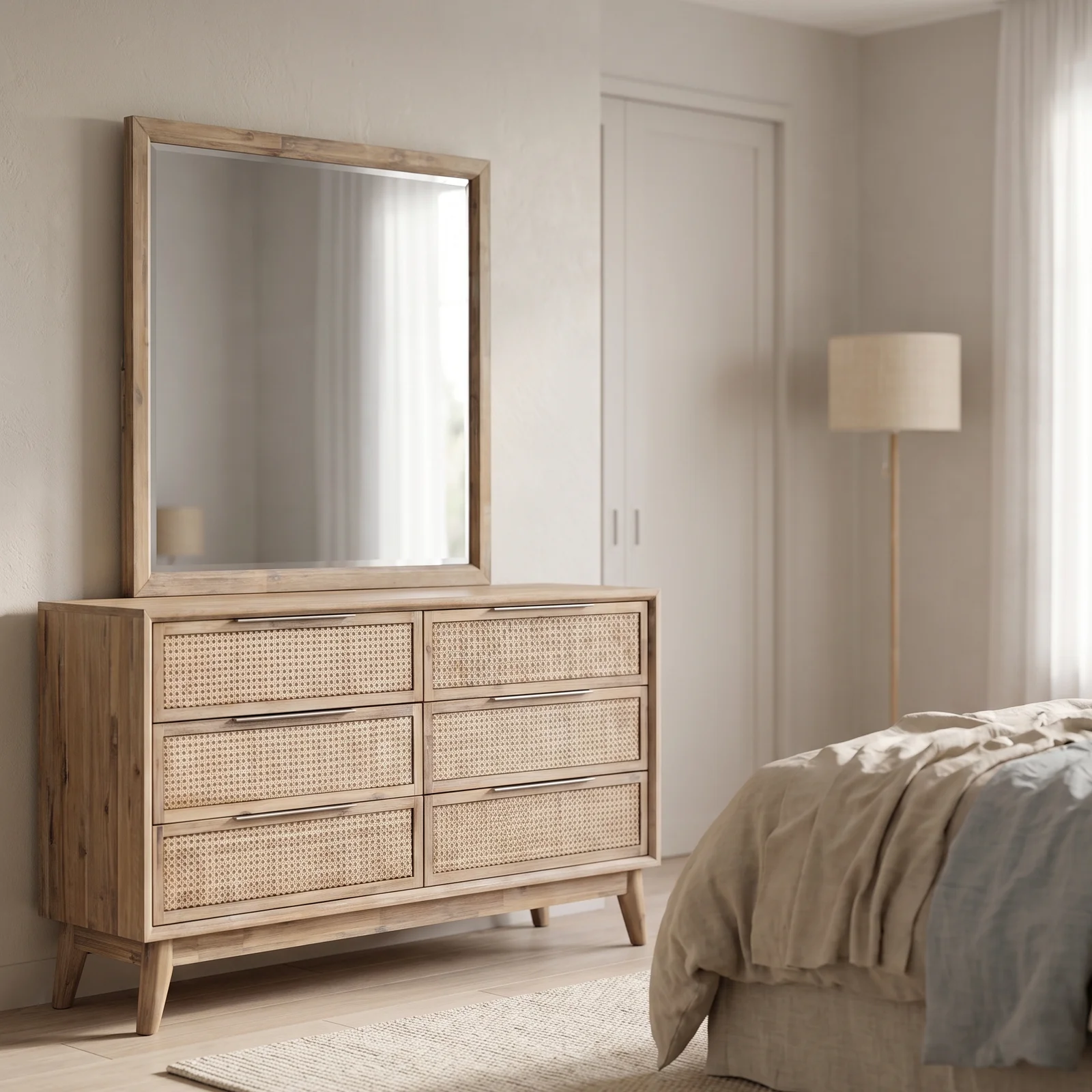 Raton Dresser & Mirror
