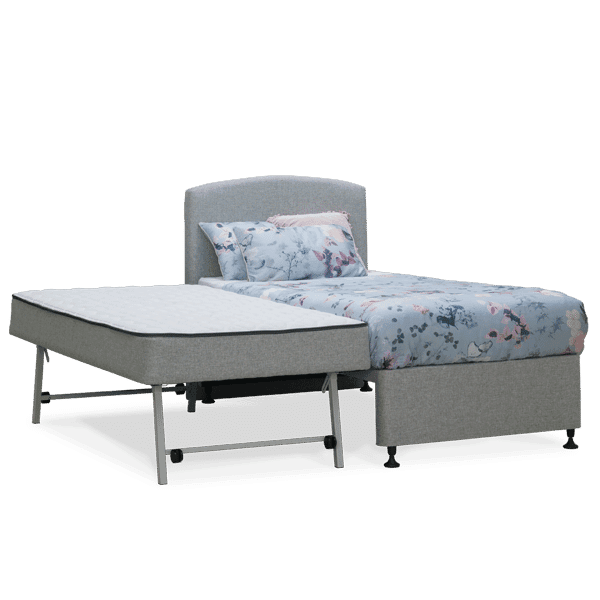 Trundle + Bed King/Single with Banks Bedhead. - Image 2