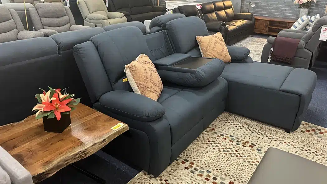 Living room furniture range at Inverell Furniture Court