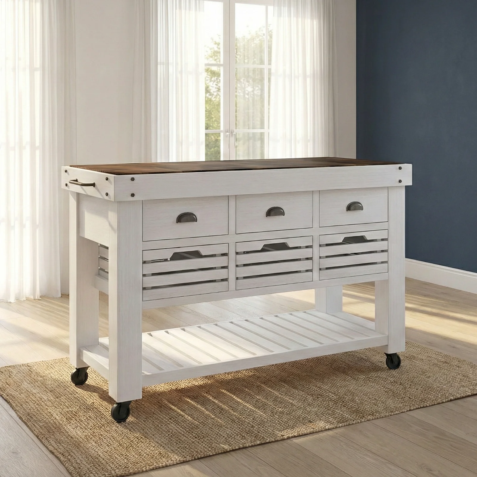 Paddington Kitchen Island Bench - Image 3