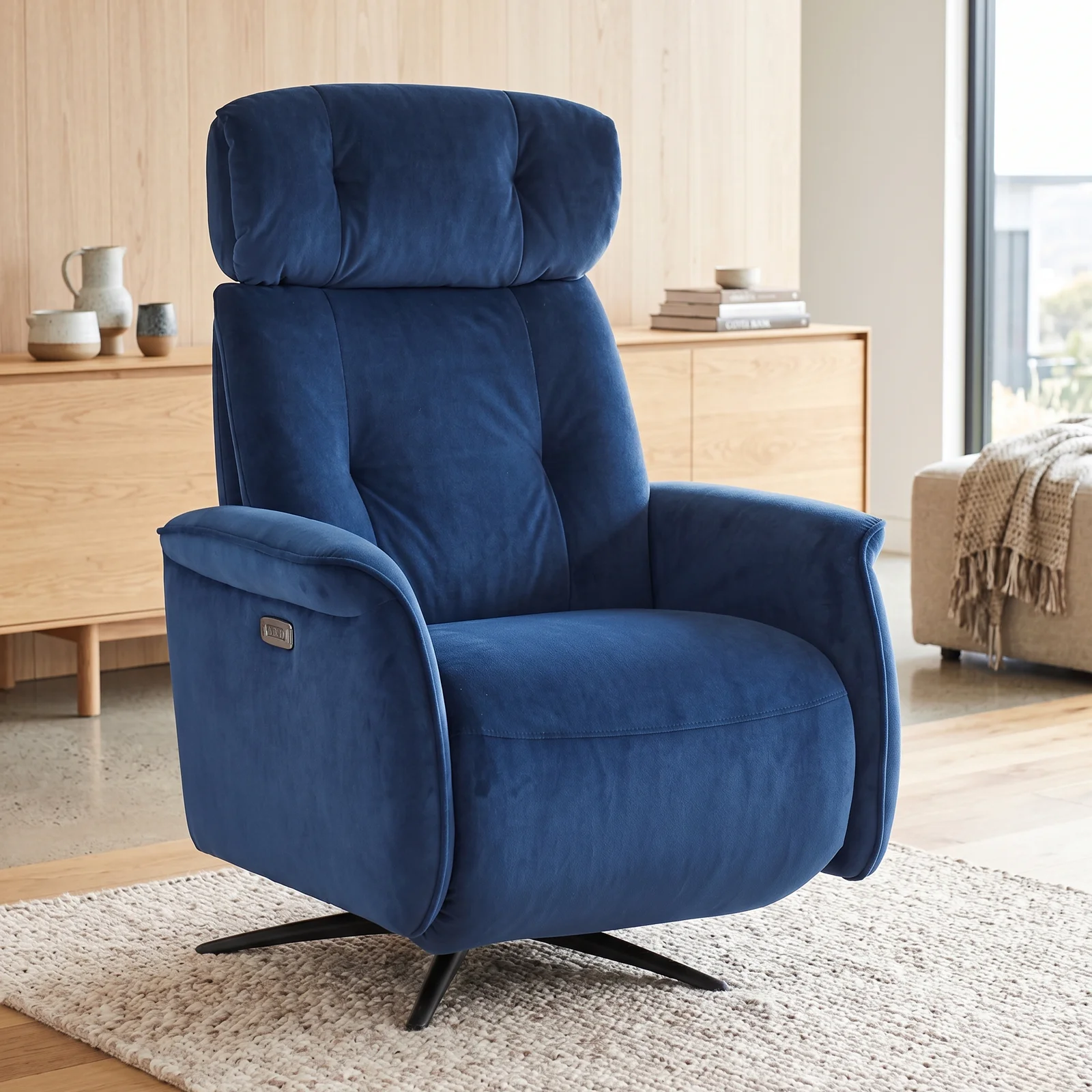 Sanctuary Swivel Electric Recliner - Image 5