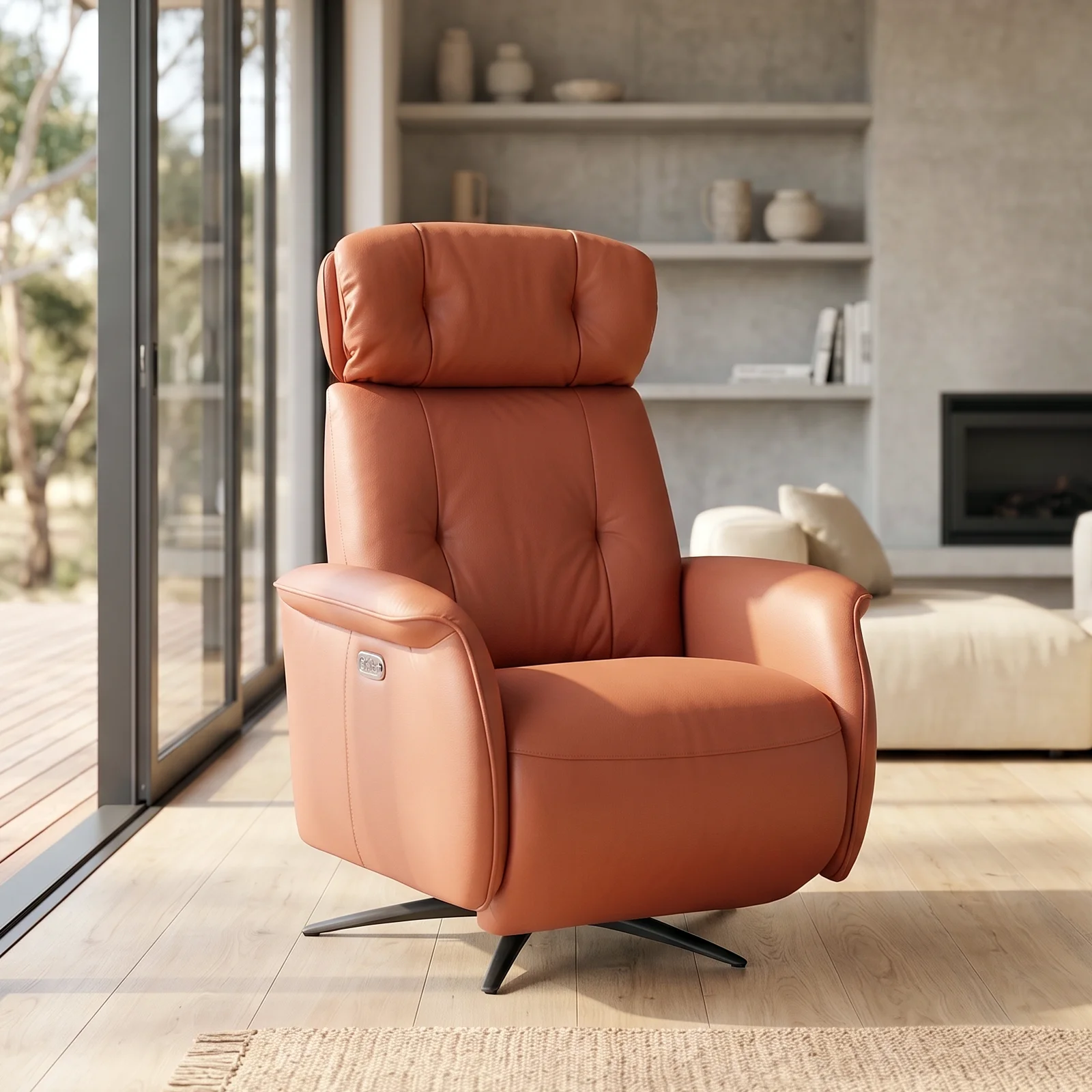 Sanctuary Swivel Electric Recliner - Image 3