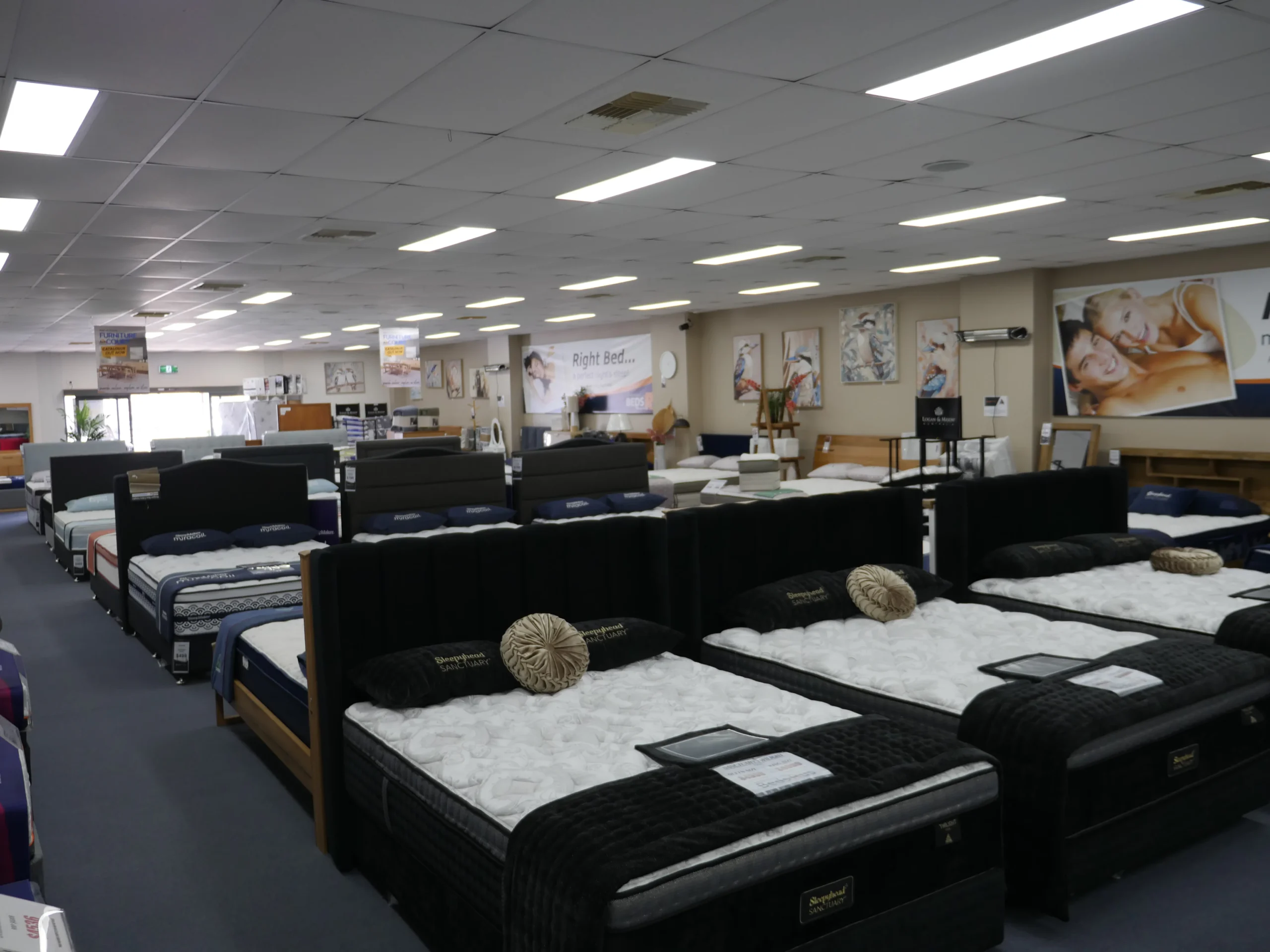 Beds and mattresses at Furniture Court Kingaroy Beds R Us