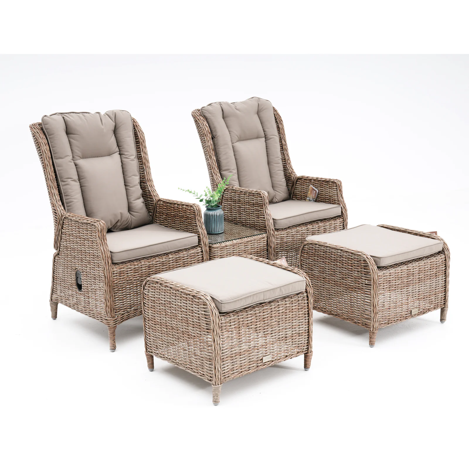 Hawaii Outdoor Ottoman - Image 2