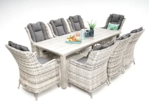 San Jose 9 Piece Outdoor Dining Set