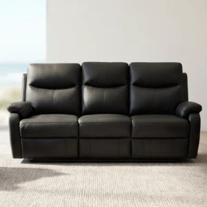Lockhart 3 Seater Leather Sofa